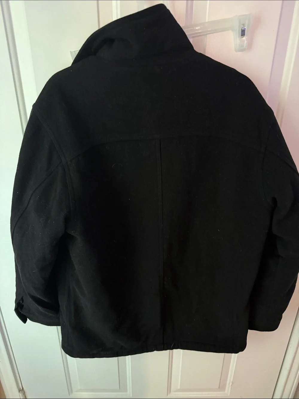 Banana Republic Black Men's Pea Coat